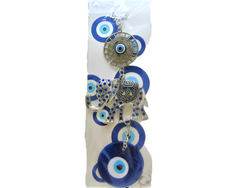 Evil Eye Elephant with Rhinestone Pendant/Charm 7" Model EE-3929 | EVIL EYES | Wiccan Center