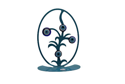 Evil eye palm tree design 4" Model EE1003 (Select Color) | EVIL EYES | Wiccan Center