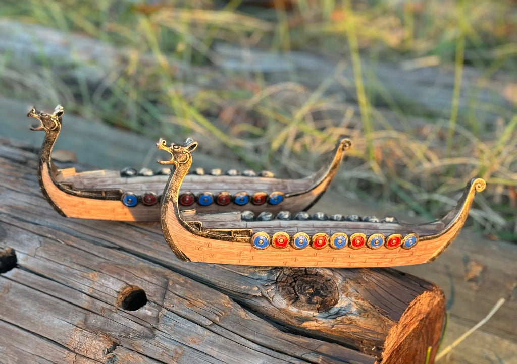 Viking Longship Incense Holder | Decor | Wiccan Center