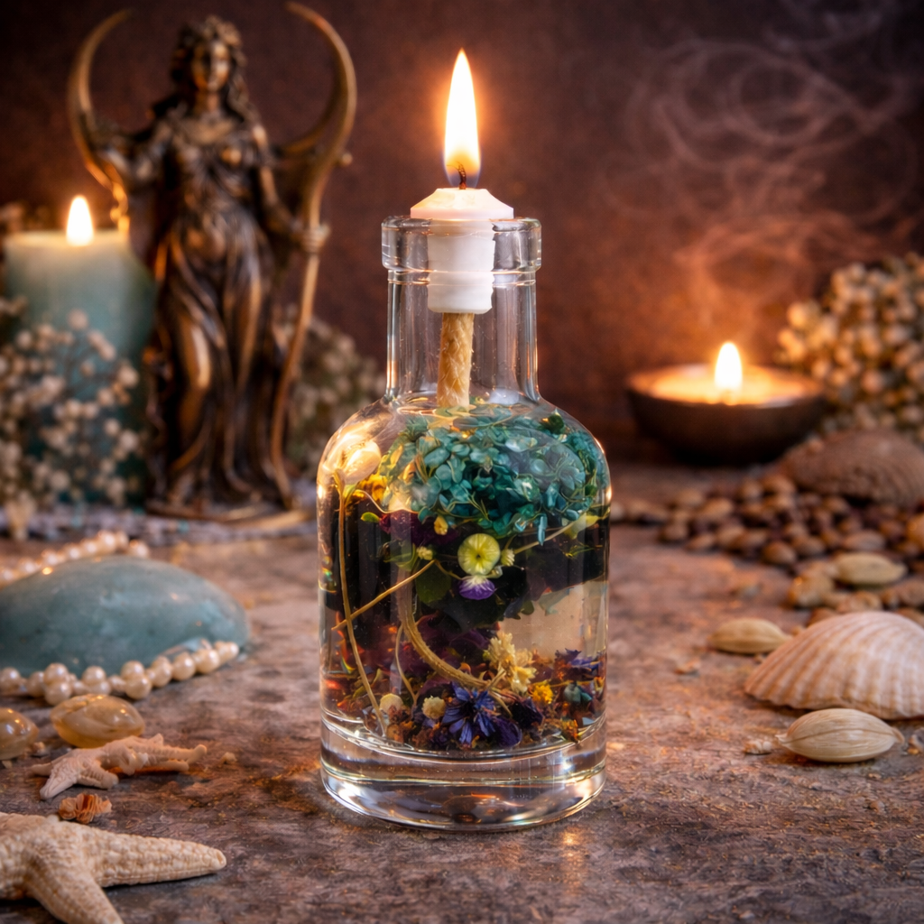 Selene - Oil Candle | | Wiccan Center