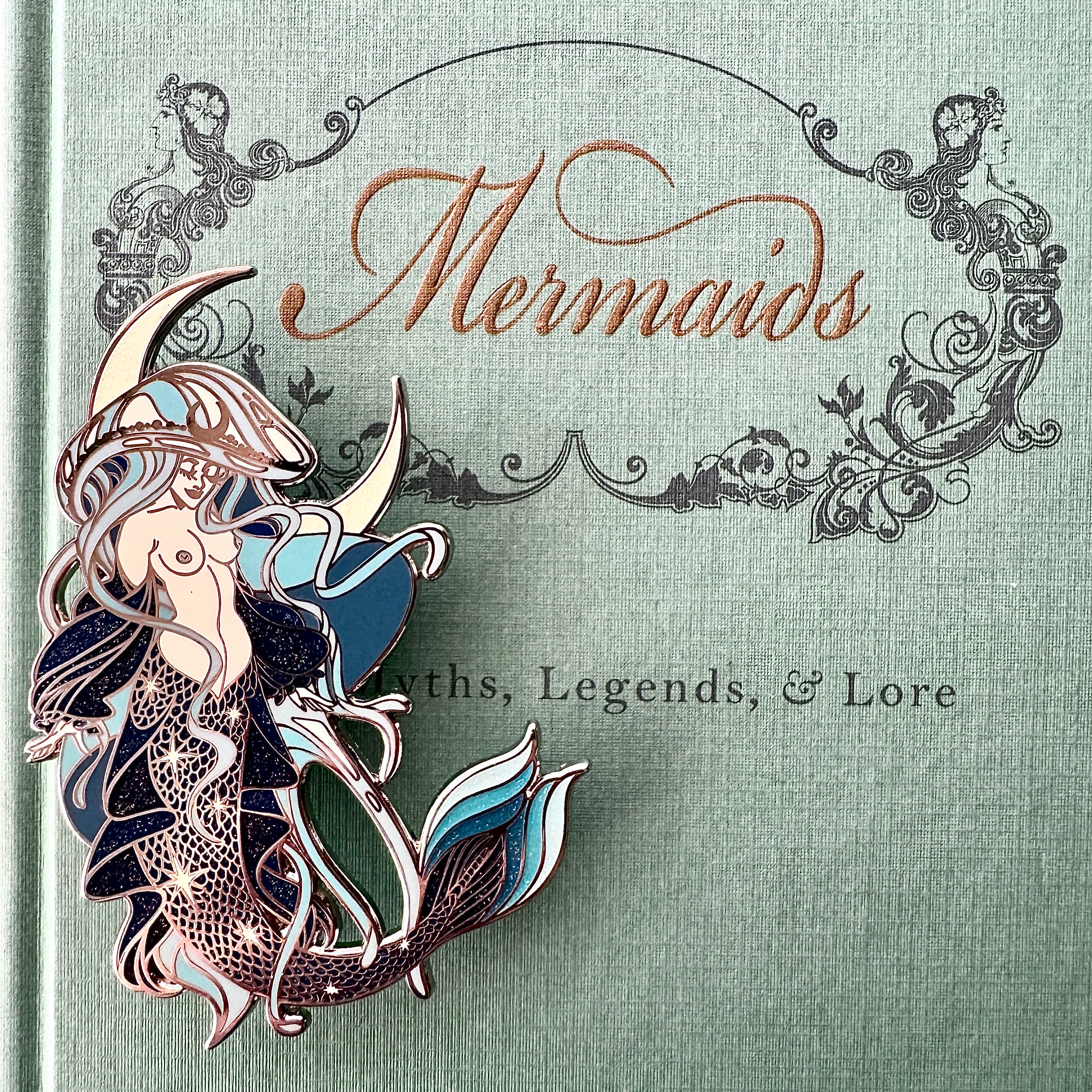 Enamel Pin - Luna Celestial Mermaid