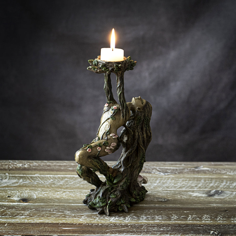Greenwoman ENT Candle Holder | Candle Holder | Wiccan Center