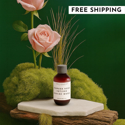 2oz Damask Rose | Vetiver | Guaiac Wood Machine Diffusing Oil (Inspired by Le Labo Rose 31® and Fairmont Hotel®) | Environment - 2oz Refill (Resort Collection) | Wiccan Center