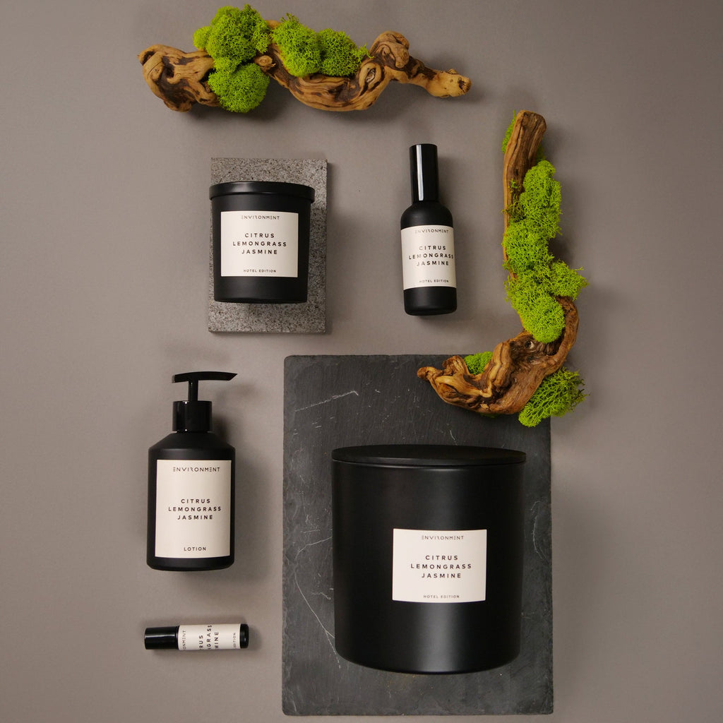 8oz Citrus | Lemongrass | Jasmine Candle with Lid and Box (Inspired by W Hotel®)