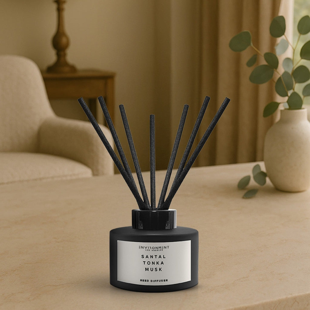 Santal | Tonka | Musk Diffuser (Inspired by Le Labo Santal® and 1 Hotel®) | Environment - Diffuser (Hotel Aromatics) | Wiccan Center