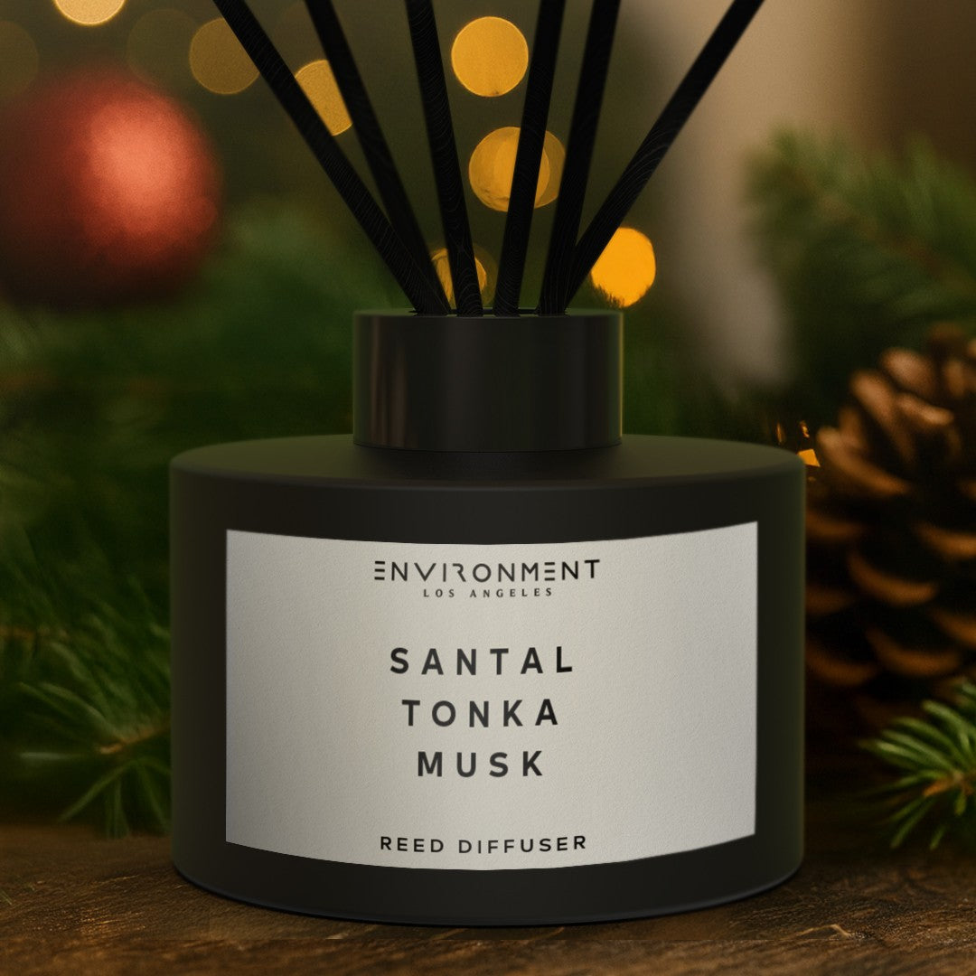 Santal | Tonka | Musk Diffuser (Inspired by Le Labo Santal® and 1 Hotel®) | Environment - Diffuser (Hotel Aromatics) | Wiccan Center