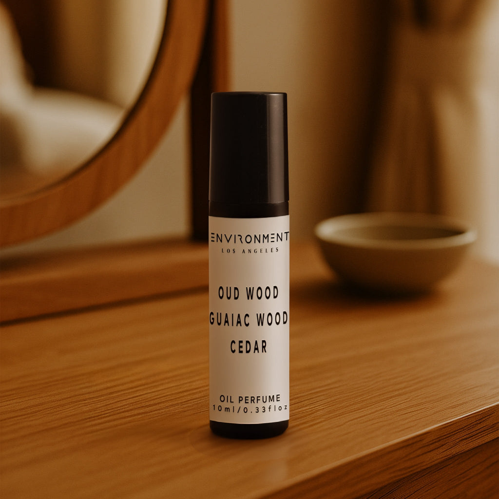 Oud Wood | Guaiac Wood | Cedar Roll-on Oil Perfume (Inspired by Tom Ford Oud Wood®) | Environment - Roll on | Wiccan Center