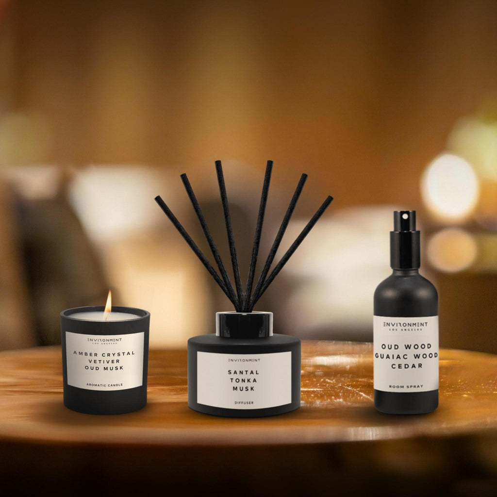 Santal | Tonka | Musk Diffuser (Inspired by Le Labo Santal® and 1 Hotel®) | Environment - Diffuser (Hotel Aromatics) | Wiccan Center