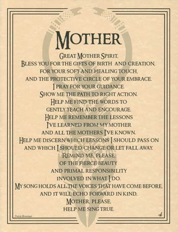 Mother Poster | Poster | Wiccan Center