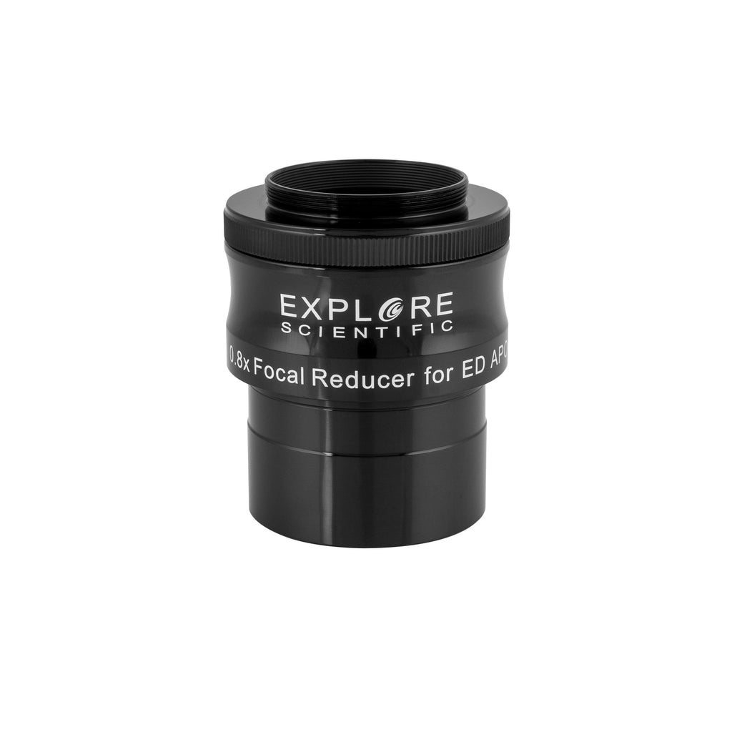 ED80 Essential Series Air-Spaced Triplet Refractor Telescope with 0.8x Focal Reducer and iEXOS-100-2 PMC-Eight Equatorial Tracker System | Telescope | Wiccan Center