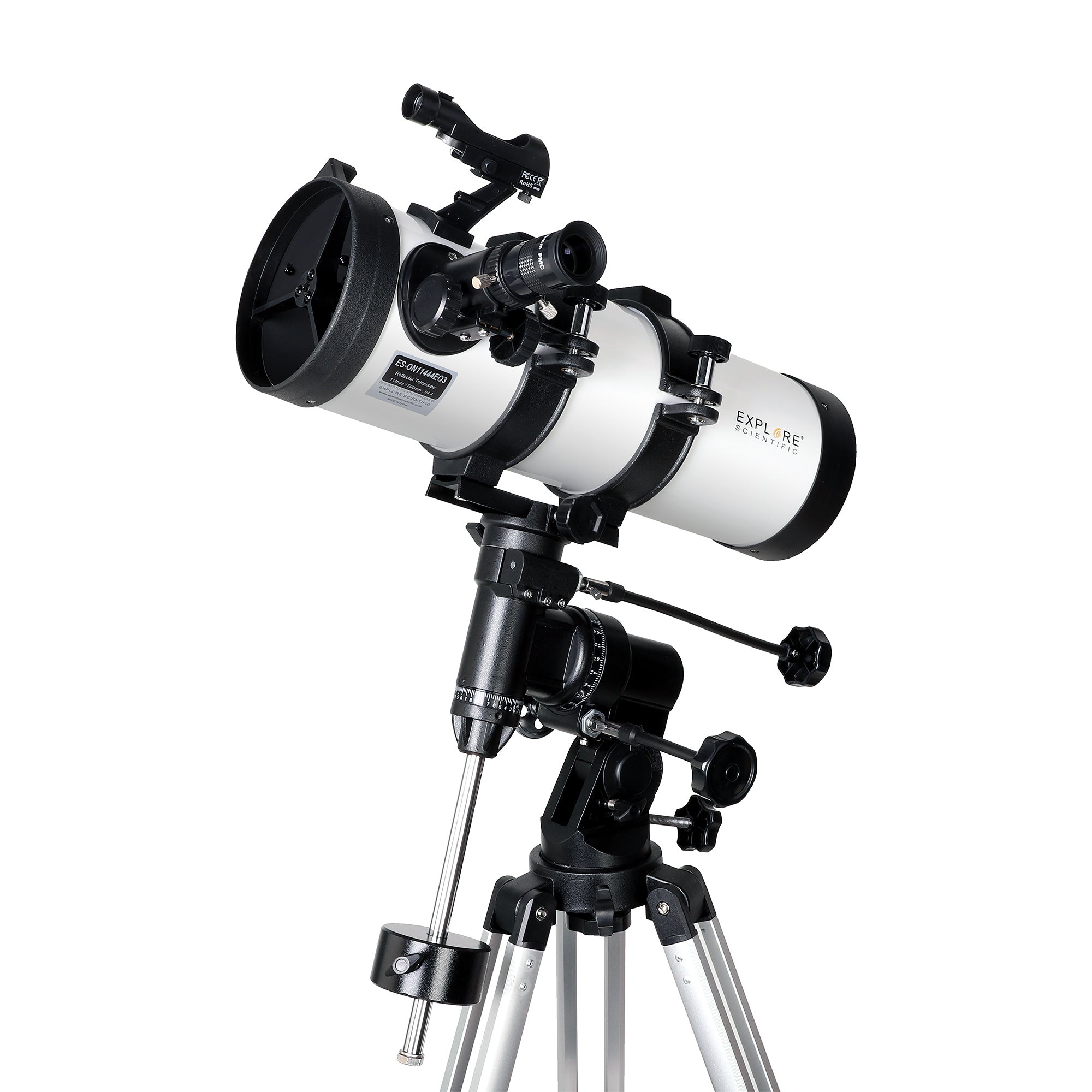 114mm Newtonian Reflector Telescope with Equatorial Mount | Telescope | Wiccan Center
