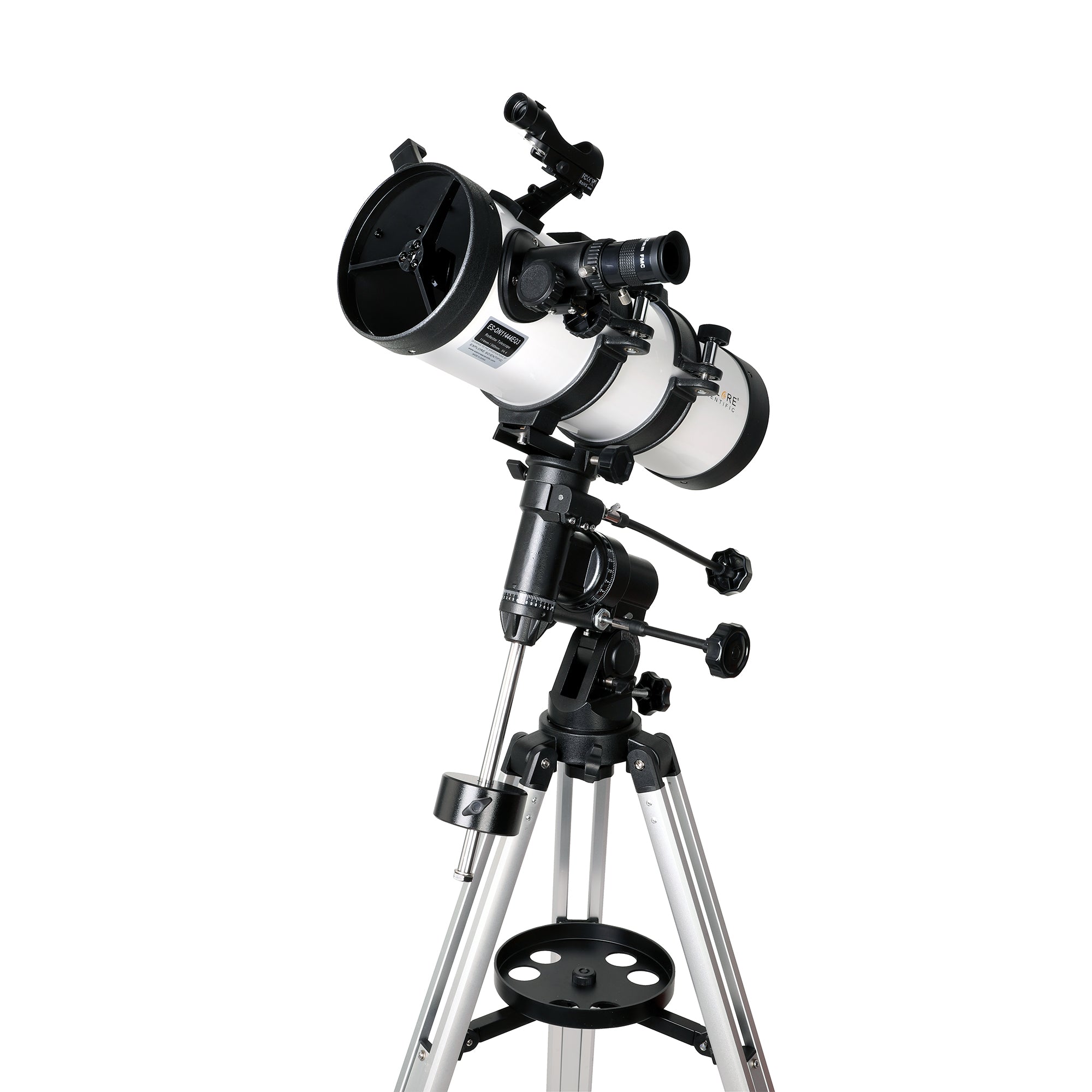 114mm Newtonian Reflector Telescope with Equatorial Mount | Telescope | Wiccan Center