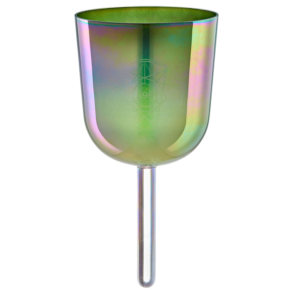 5.75" Essence Solfeggio Crystal Singing Bowl, UT 396 Hz, Olive Green | | Wiccan Center