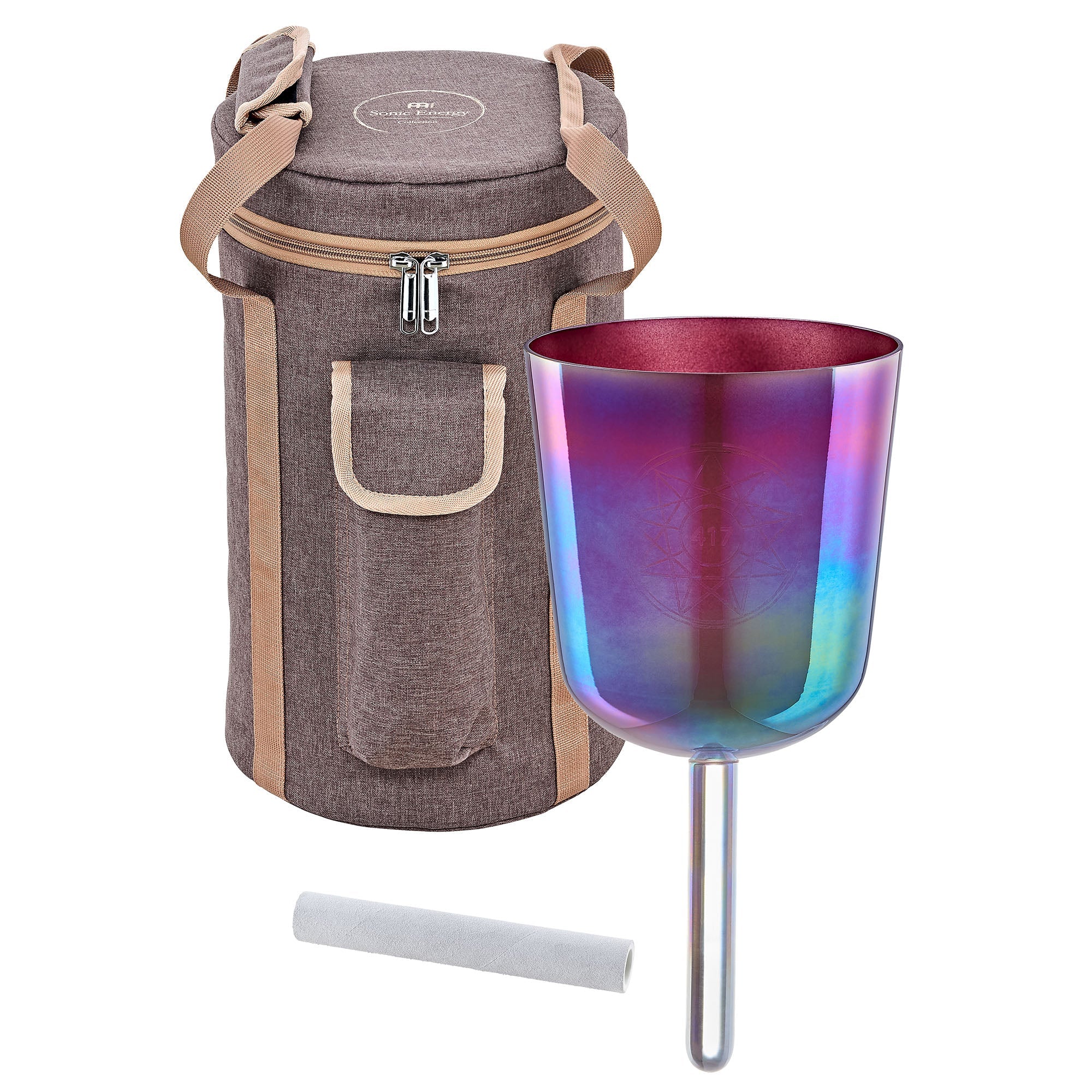 5.75" Essence Solfeggio Crystal Singing Bowl, RE 417 Hz, Copper Brown | | Wiccan Center