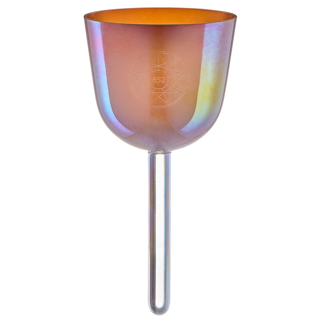 3.75" Essence Solfeggio Crystal Singing Bowl, LA 852 Hz, Mango Mojito | | Wiccan Center