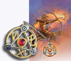 Elemental Fire Talisman and Card | Briar Elemental Talismans | Wiccan Center