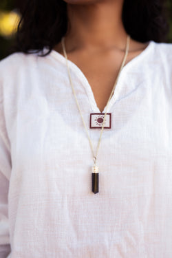 Black Tourmaline Protection Pendant (Ships from USA!) | | Wiccan Center