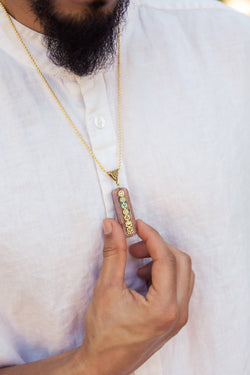 7 chakra Orgone Copper Pendant with Chain (Ships from USA!) | | Wiccan Center