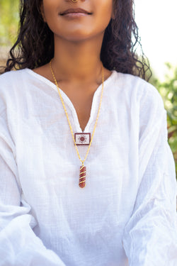 Carnelian Necklace For The Sacral Chakra | | Wiccan Center