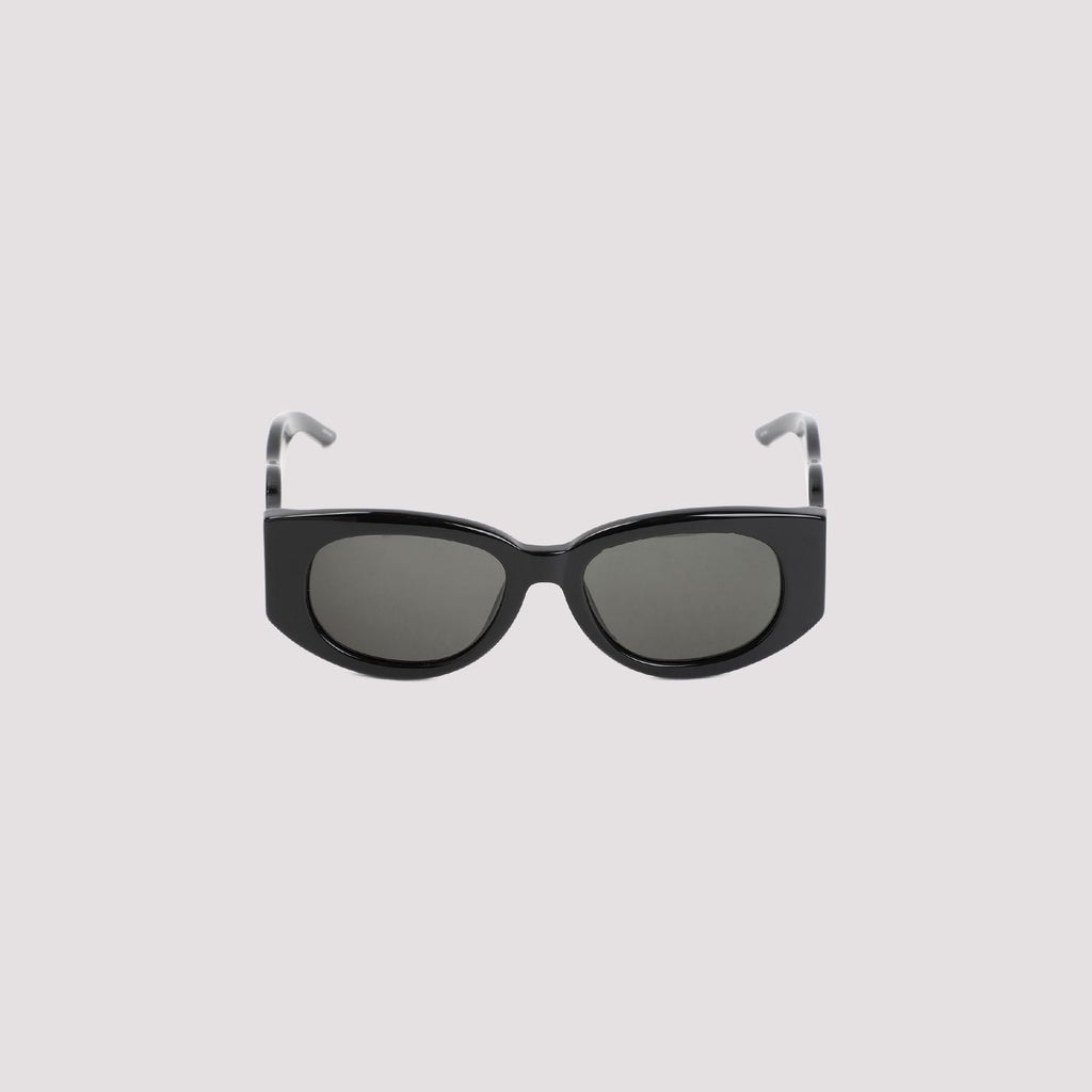 CASABLANCA Metal Oval Wave Sunglasses