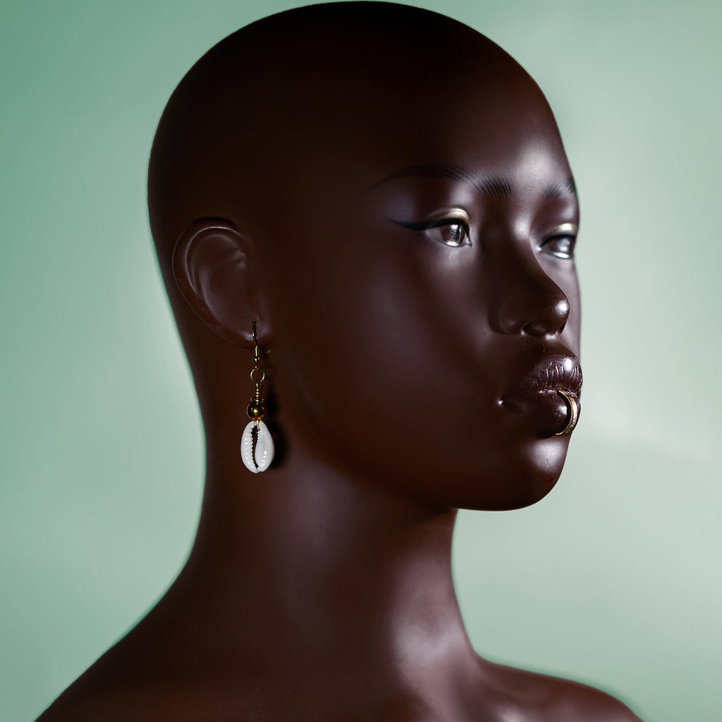 Cowrie Earrings | Earrings | Wiccan Center