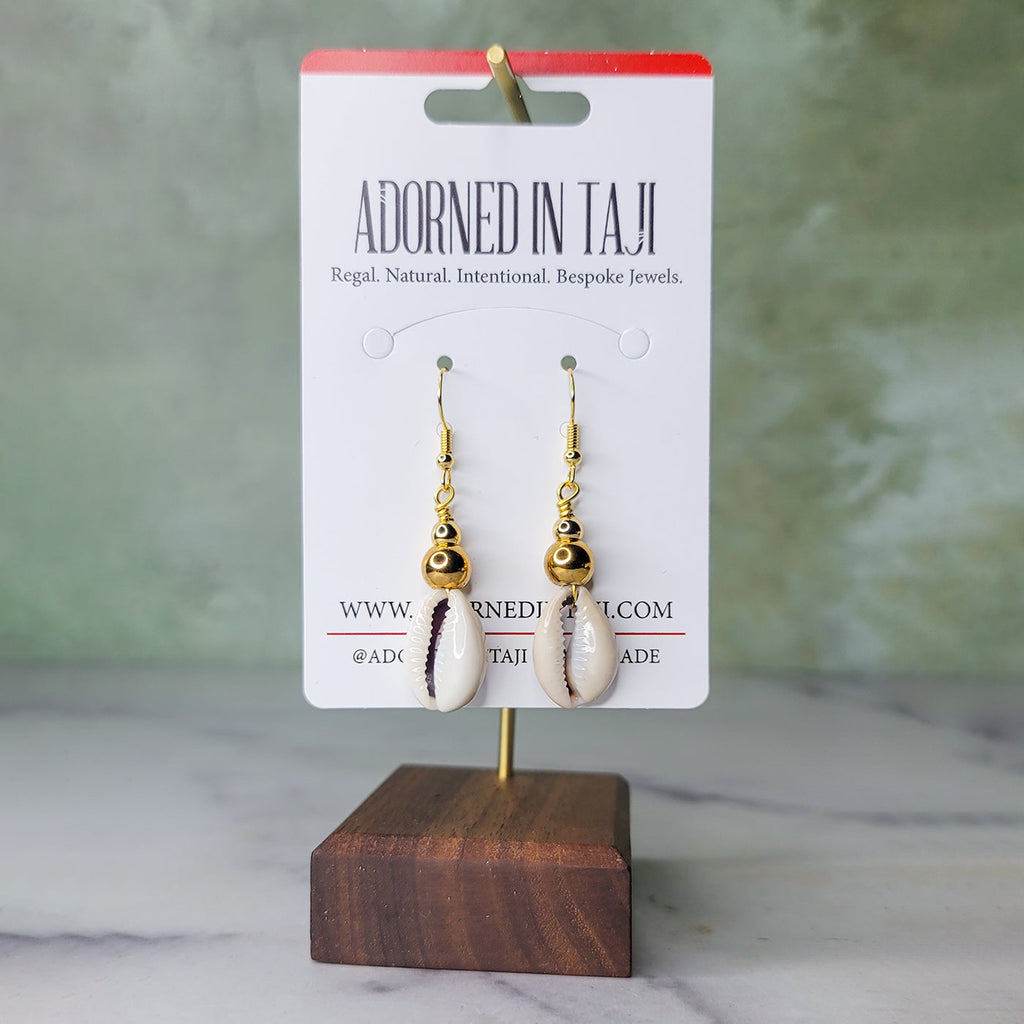 Cowrie Earrings | Earrings | Wiccan Center