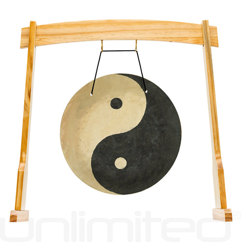 14" to 18" Taoist Breeze Gongs on Stands | Gong & Stand Combo | Wiccan Center