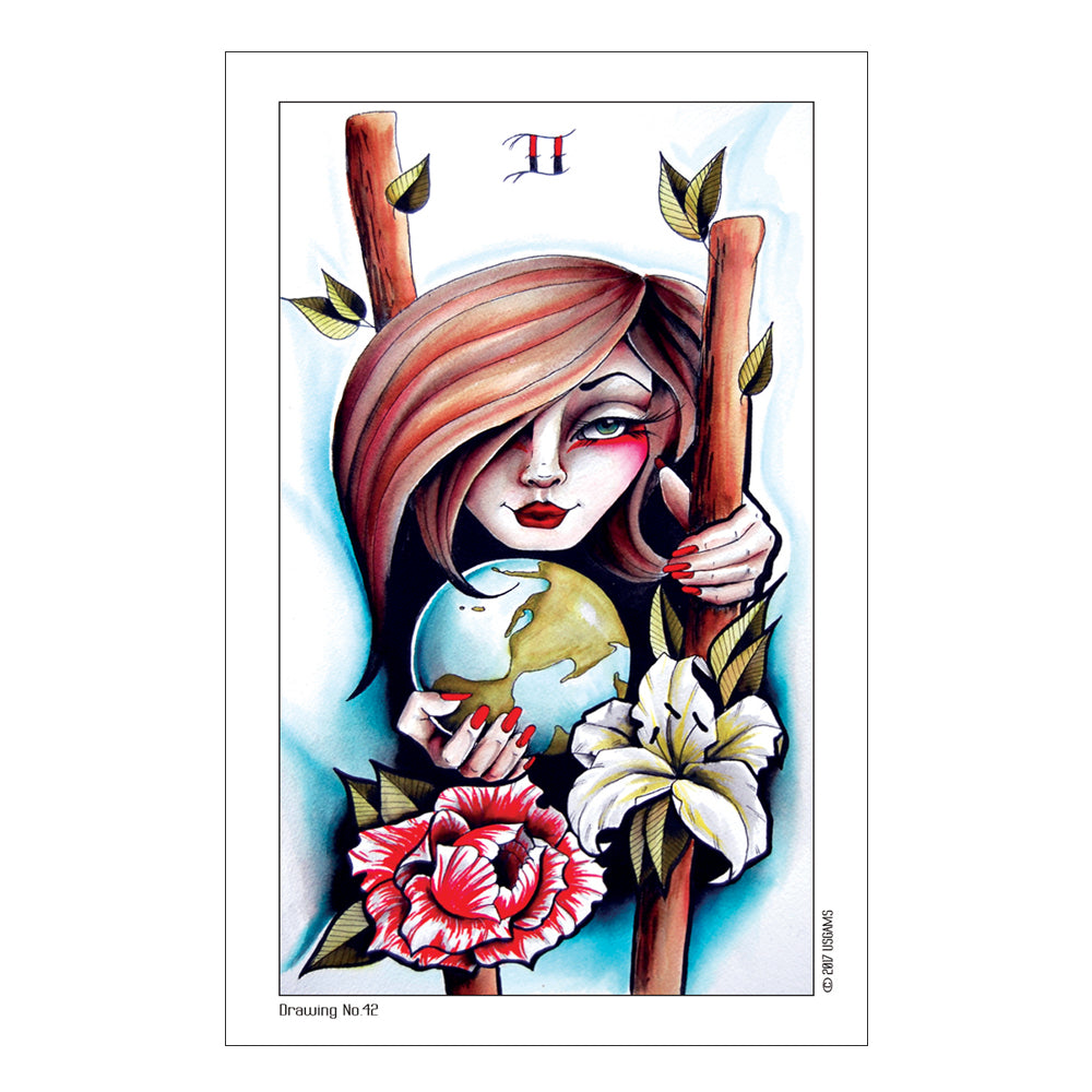 Eight Coins' Tattoo Tarot | Tarot Cards | Wiccan Center