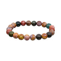 Elastic Bracelet 8 mm Round Beads - Ocean Jasper | Bracelet | Wiccan Center