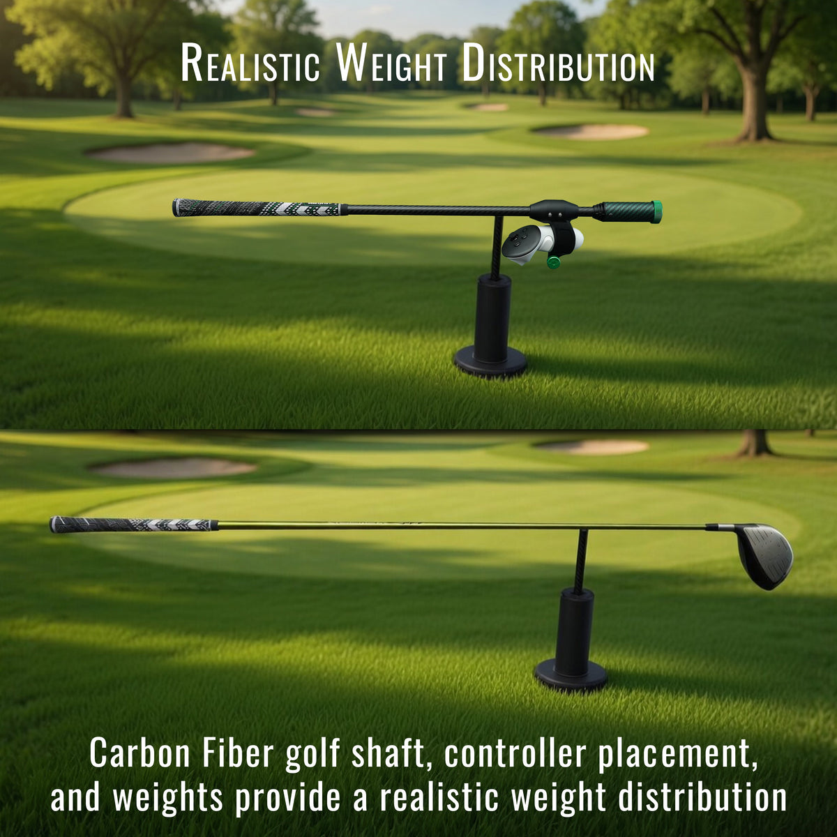 DriVR Elite - Adjustable VR Weighted Golf Club Handle Accessory - Compatible with Quest 2, 3/3s, and Pro | | Wiccan Center