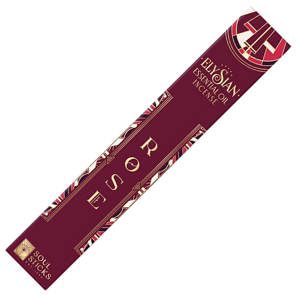 ElySian Essential Oil Incense Sticks - Rose | Incense | Wiccan Center