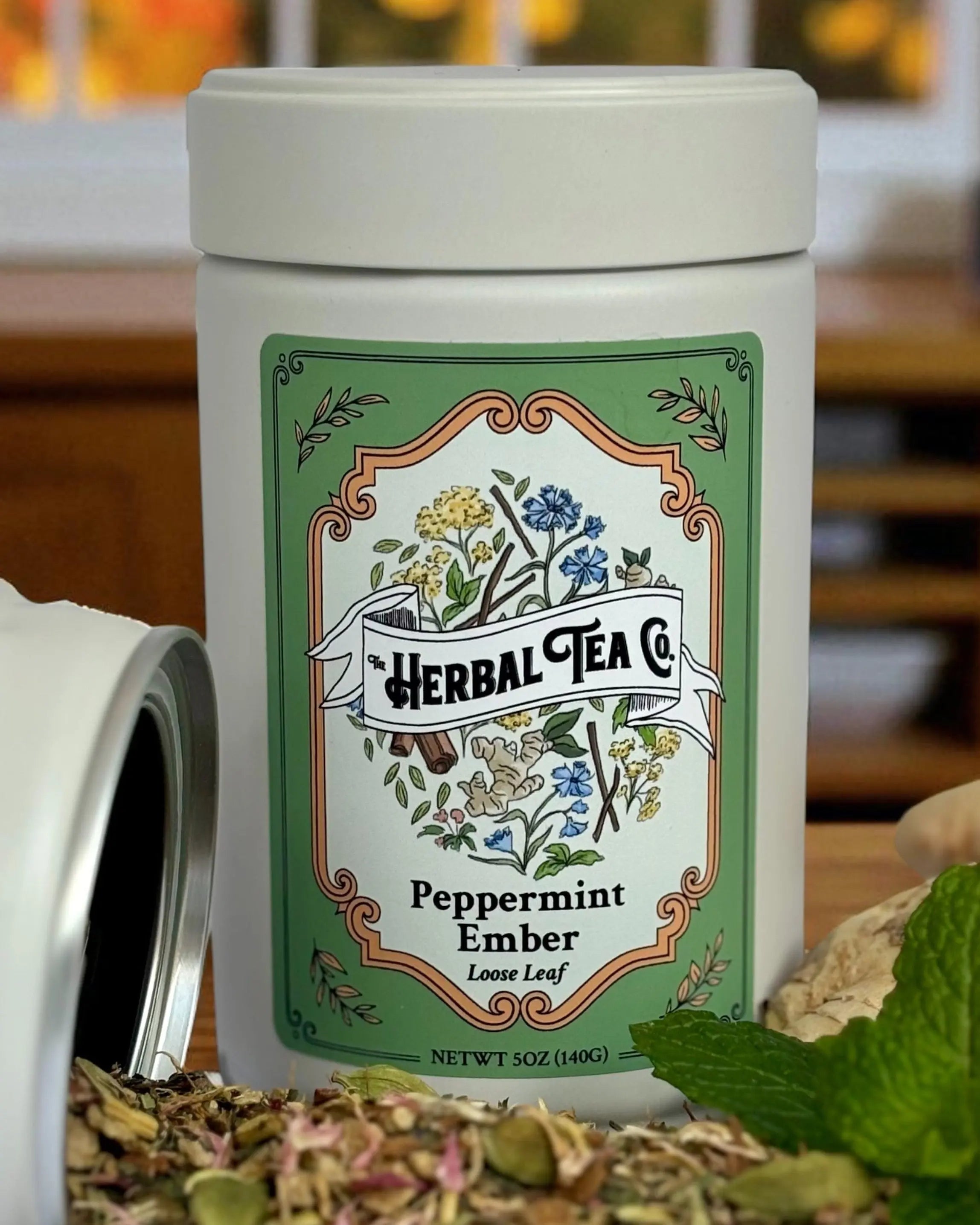 Peppermint Ember Herbal Tea | Tea | Wiccan Center