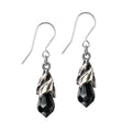Empyrean Tear Earrings (Black) - Alchemy of England | Earrings | Wiccan Center