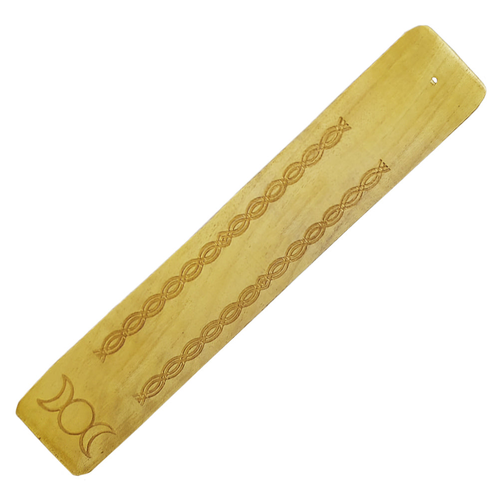 Wooden Incense Holders Engraved Designs | Incense Holder | Wiccan Center