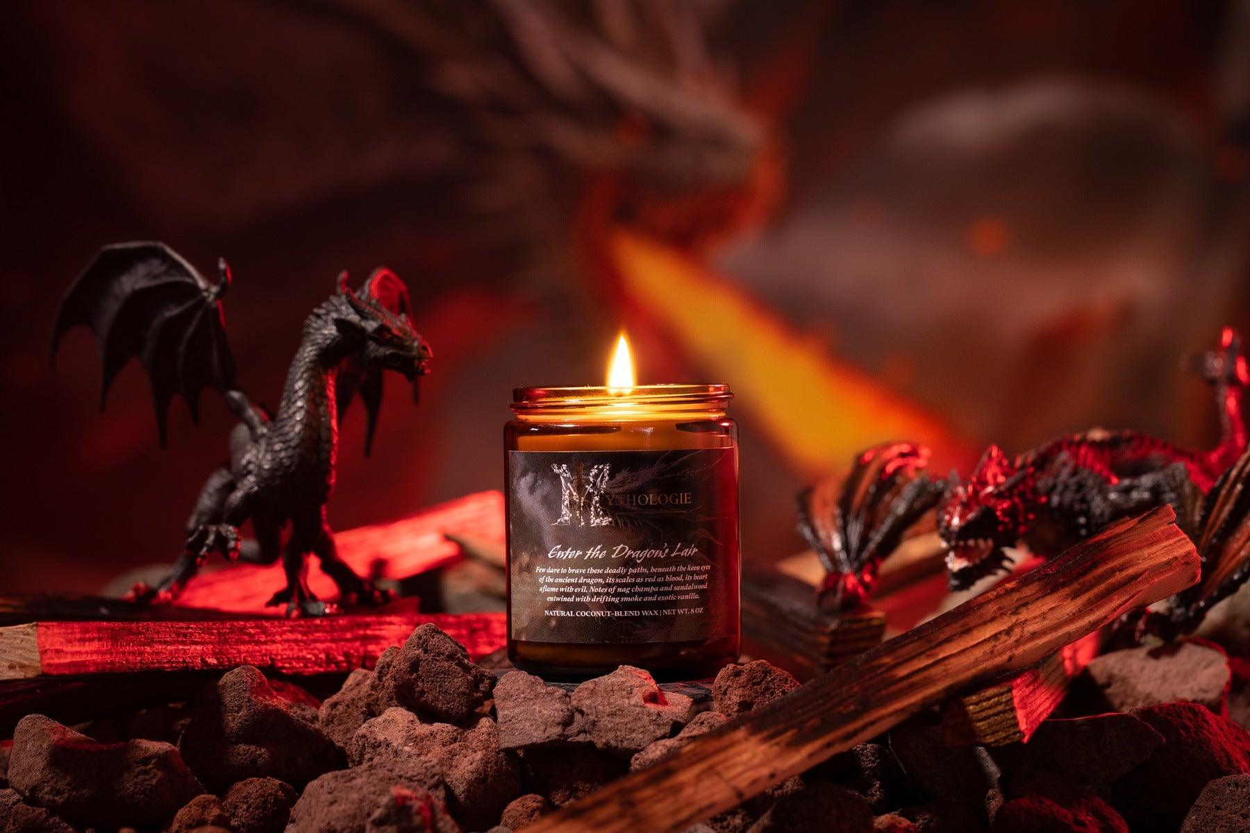 Enter the Dragon's Lair | Candle | Wiccan Center