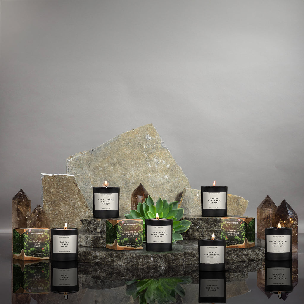 8oz Petitgrain | Carnation | White Cedar Candle (Inspired by YSL L'Homme®)
