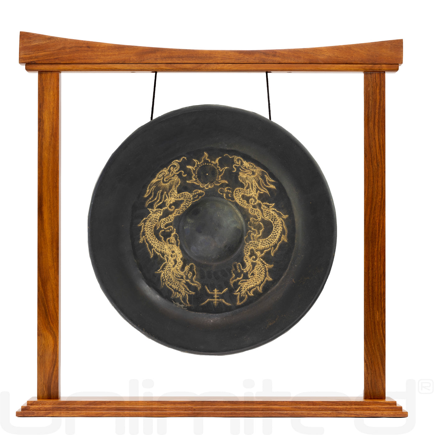 9" to 16" Vietnamese Dragon Gongs on Stands