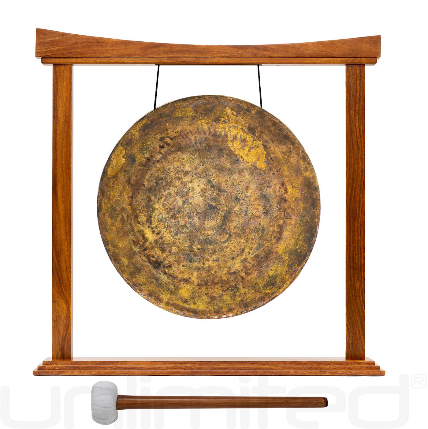 16" Gongs on Large Eternal Present Stand | Gong & Stand Combo | Wiccan Center