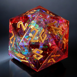 Ethereal Light Resin 30mm D20 | Resin | Wiccan Center
