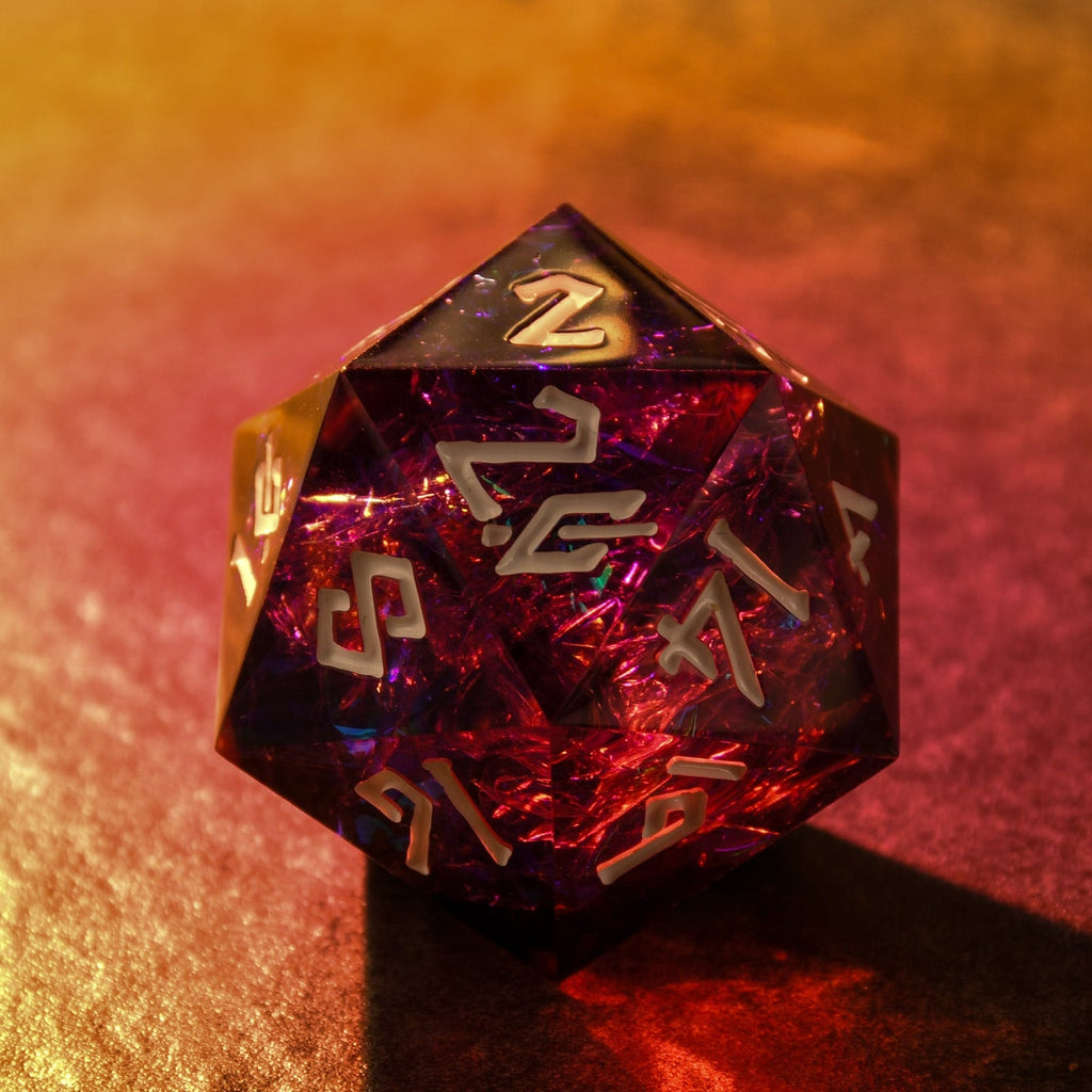 Ethereal Light Resin 30mm D20 | Resin | Wiccan Center