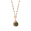 Olive Toggle Necklace
