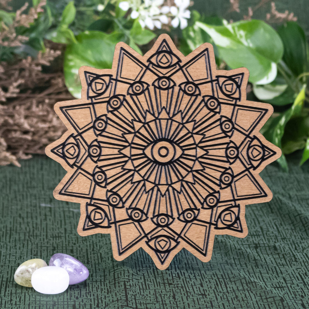 Evil Eye Crystal Grid | Religious Items | Wiccan Center