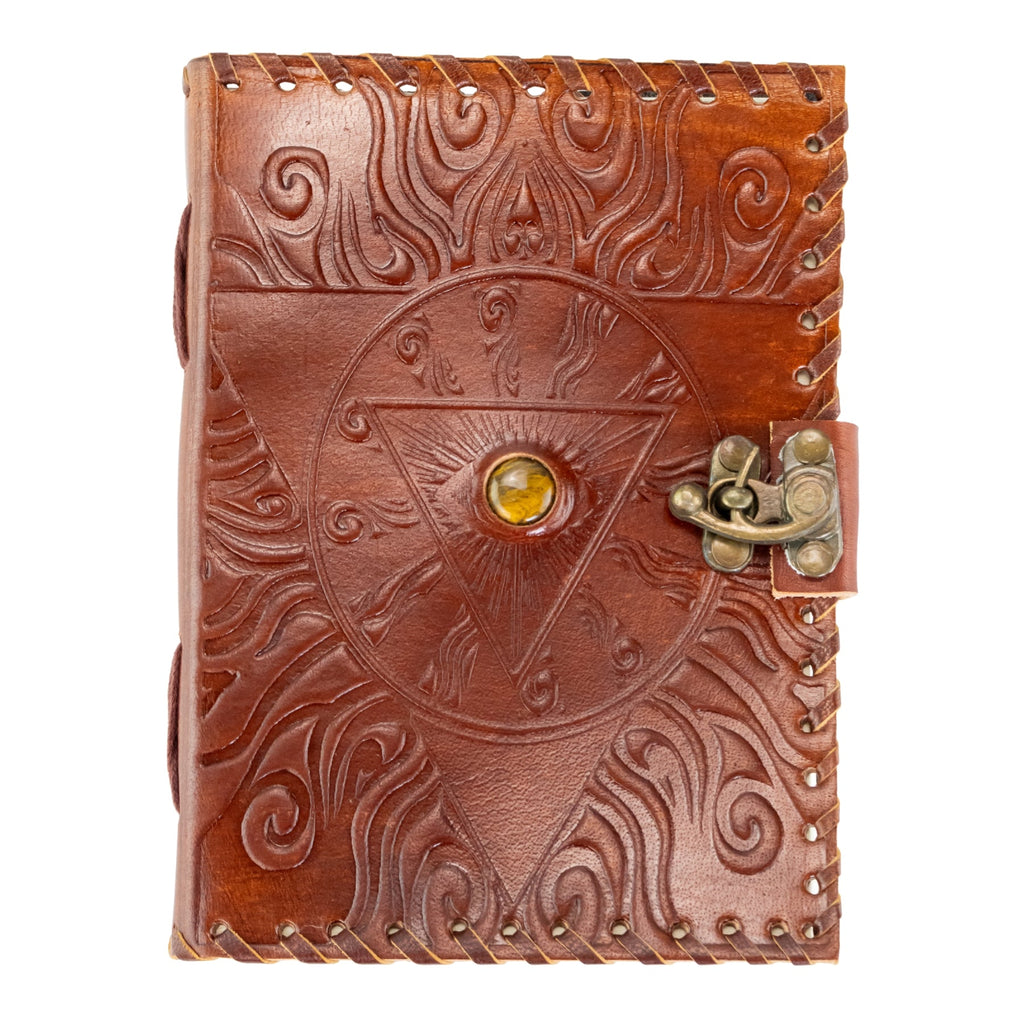 Evil Eye Leather Journal | Journal | Wiccan Center