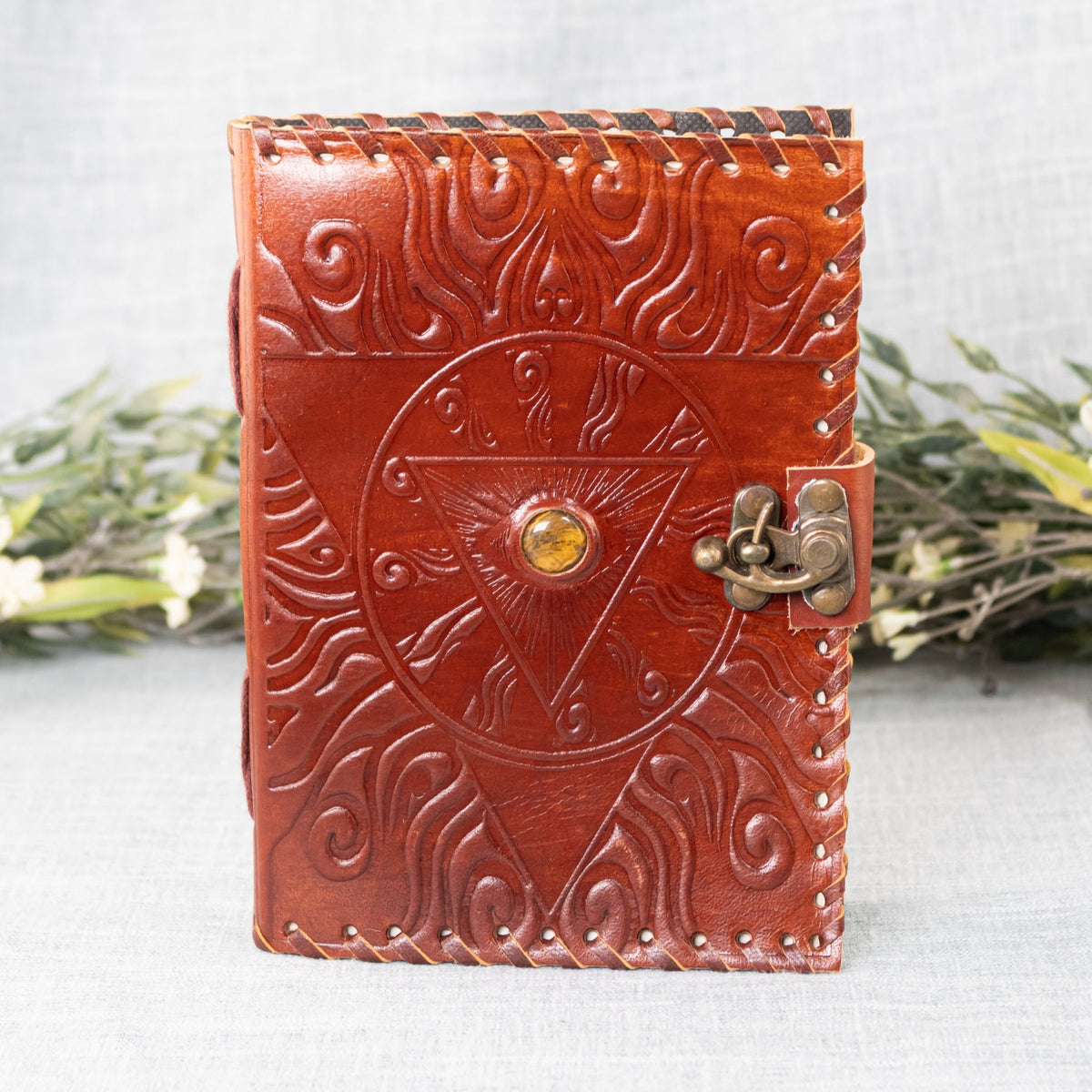 Evil Eye Leather Journal | Journal | Wiccan Center