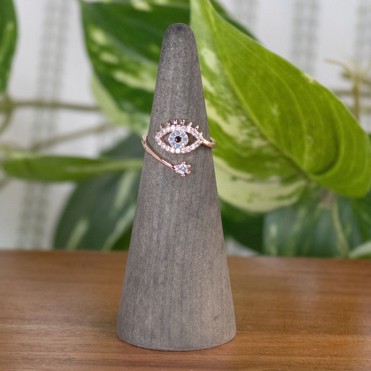 Evil Eye Ring Gold Plated