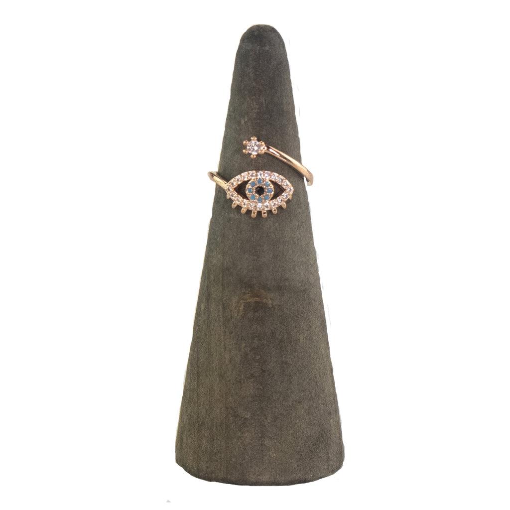 Evil Eye Ring Gold Plated | Rings | Wiccan Center