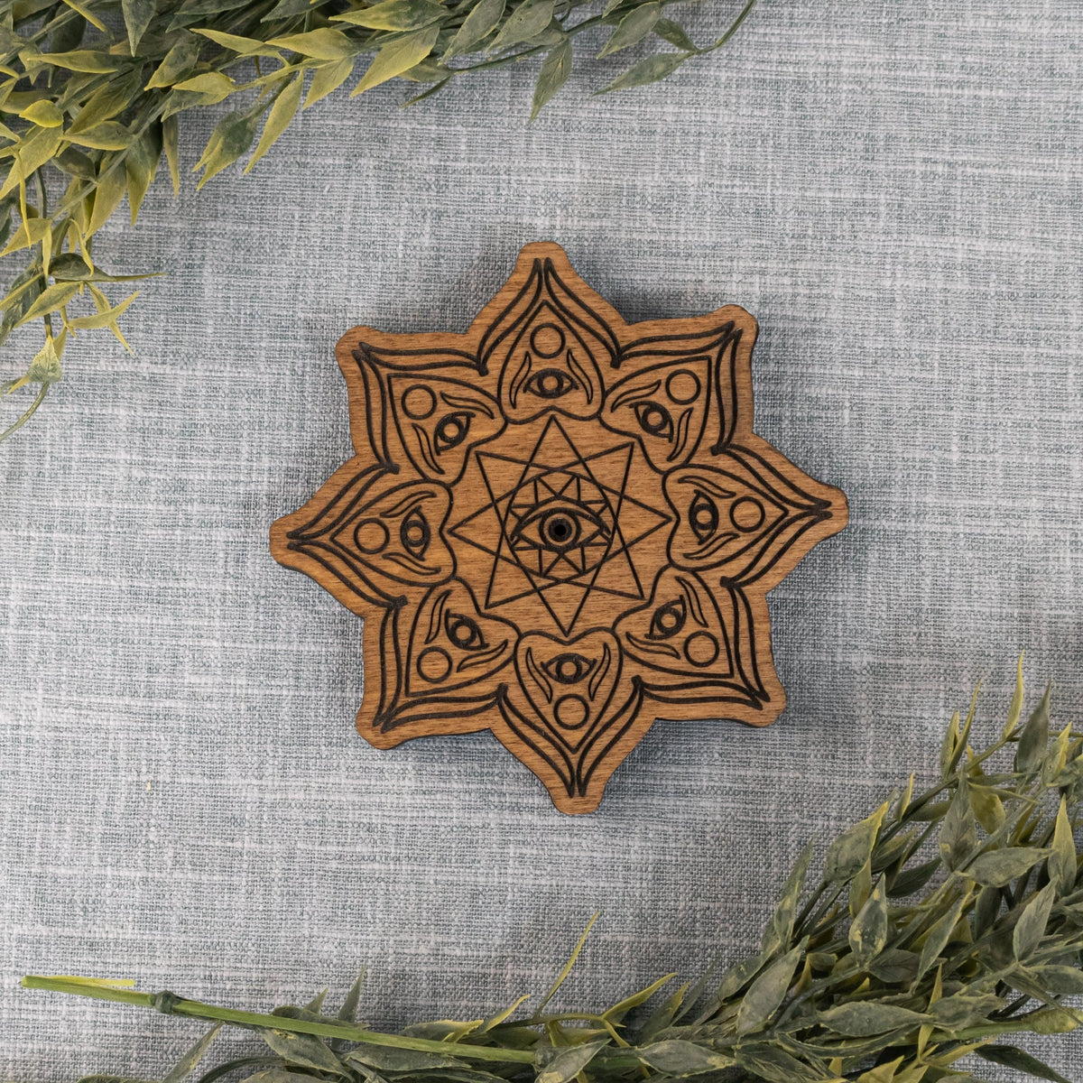 Evil Eye Upright Incense Holder | | Wiccan Center