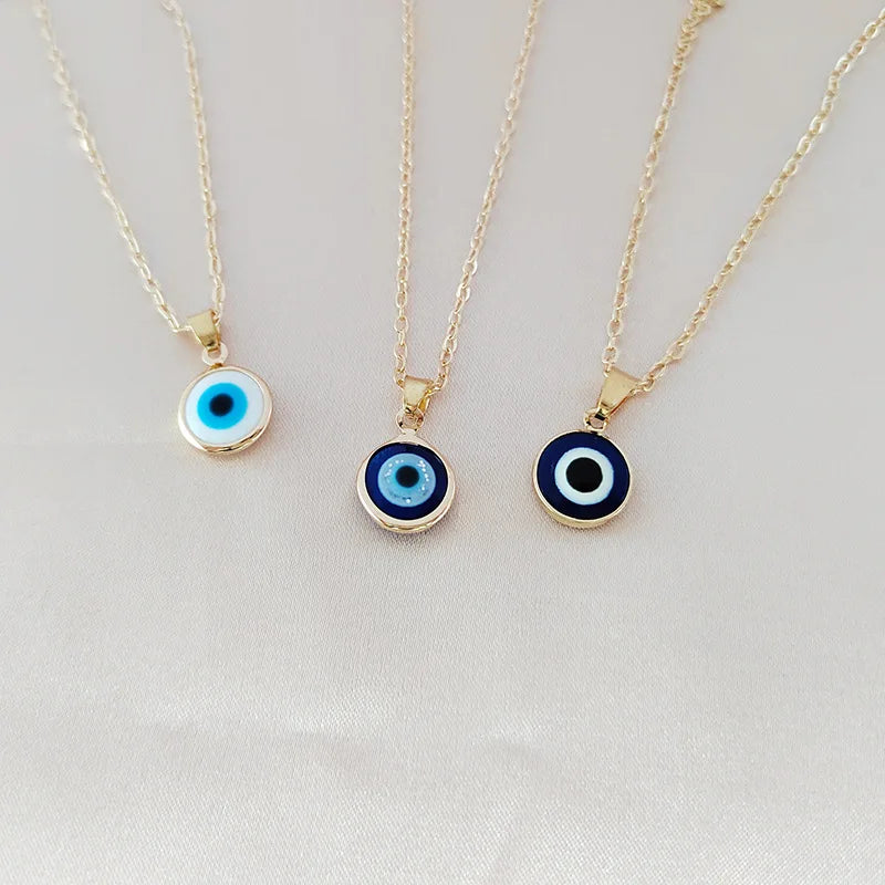 Gold Evil Eye Necklaces | necklace | Wiccan Center