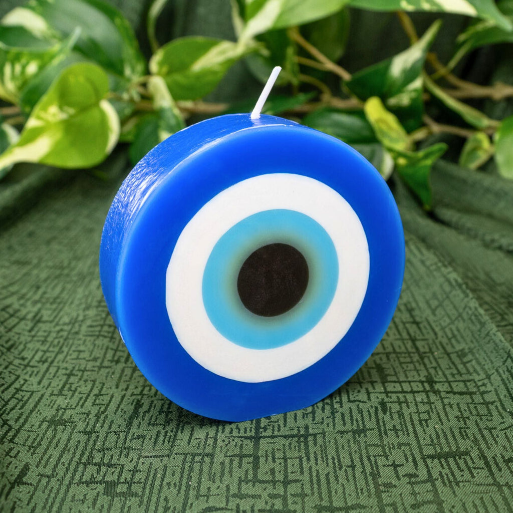 Evil Eye Round Candle | | Wiccan Center