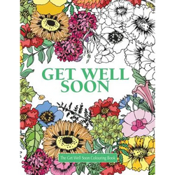 The Get Well Soon Colouring Book - Paperback | Books | Wiccan Center